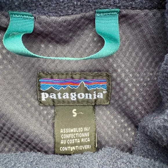 Vintage Patagonia Men's‎ Glade Runner Jacket Style 83122 Teal Blue Hooded Size S - Picture 13 of 14